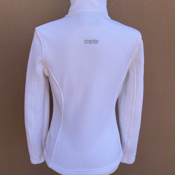 NEW! Spyder White Core Sweater/Jacket Size Small/Petite - Picture 12 of 16